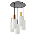 Homelighting Adept Tube SE21-GM-4-5BL-GL3 - Modern pendant lamp for stylish lighting