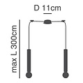 Homelighting Adept Tube SE21-NM-5-NM2 - Moderne hanglamp voor sfeervolle verlichting