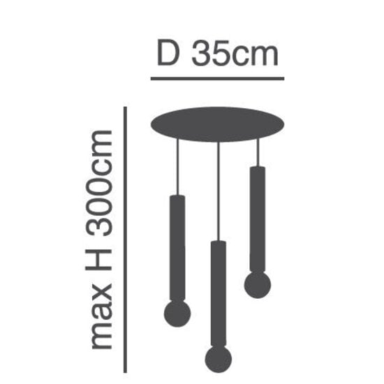 Homelighting Adept Tube SE21-NM-5-3NM - Design moderne pour un éclairage d'ambiance