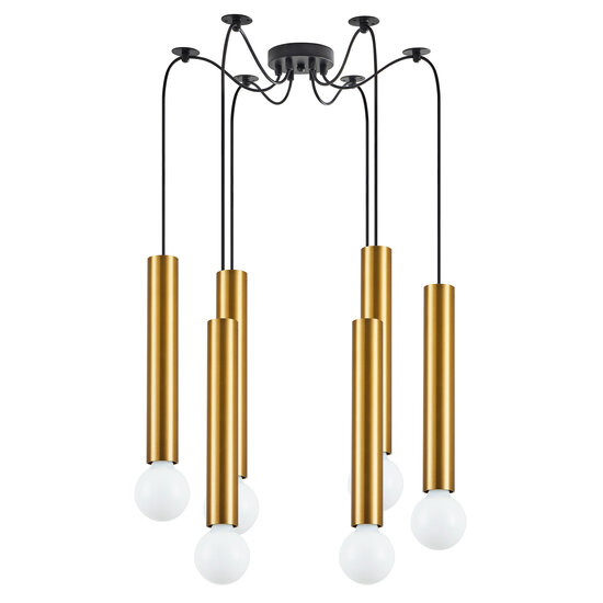 Homelighting Adept Tube SE21-GM-5-BL6 - Modern pendant lamp for stylish illumination