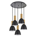 Homelighting Adept Tube SE21-GM-4-5BL-MS2 - Modern pendant lamp for stylish lighting