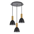 Homelighting Adept Tube SE21-GM-4-3BL-MS2 - Modern pendant lamp for stylish lighting