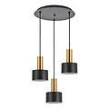 Homelighting Adept Tube SE21-GM-4-3BL-MS1 - Lámpara colgante moderna para una iluminación elegante