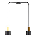 Homelighting Adept Tube SE21-GM-4-BL2-MS1 - Lámpara colgante moderna para iluminación elegante