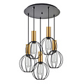 Homelighting Adept Tube SE21-GM-4-5BL-GR1 - Create an industrial atmosphere in your space