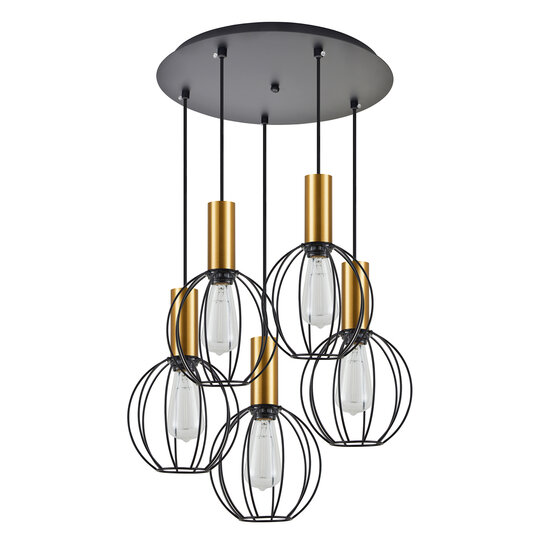 Homelighting Adept Tube SE21-GM-4-5BL-GR1 - Crea una atmósfera industrial en tu espacio