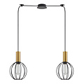 Homelighting Adept Tube SE21-GM-4-BL2-GR1 - Stylish industrial pendant lamp for any space