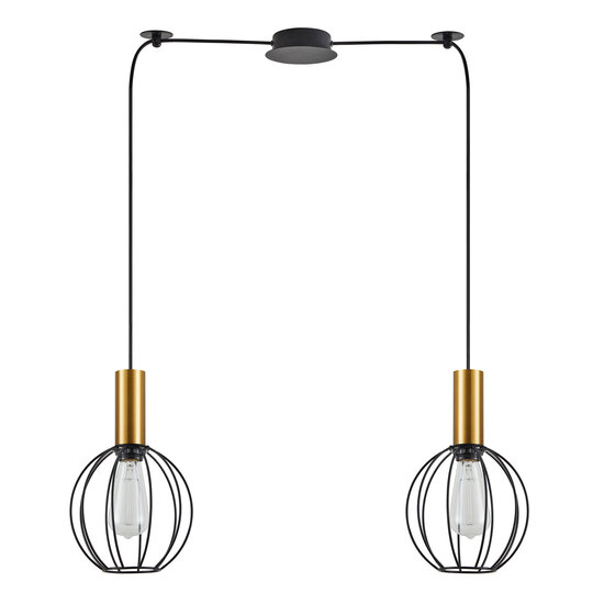 Homelighting Adept Tube SE21-GM-4-BL2-GR1 - Stylish industrial pendant lamp for any space