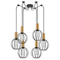 Homelighting Adept Tube SE21-GM-4-BL6-GR1 - Stijlvolle industriële hanglamp voor elke ruimte