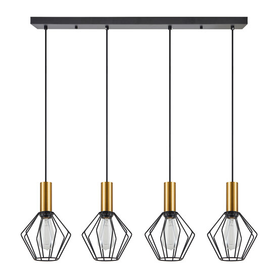 Homelighting Adept Tube SE21-GM-4-4BL-GR1 - Schaffen Sie eine industrielle Atmosphäre in Ihrem Raum