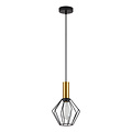Homelighting Adept Tube SE21-GM-4-GR1 - Lámpara colgante industrial elegante