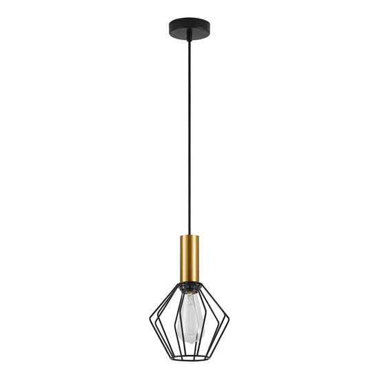 Homelighting Adept Tube SE21-GM-4-GR1 - Lámpara colgante industrial elegante