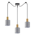 Homelighting Adept Tube SE21-GM-4-BL3-SH2 - Moderne hanglamp voor sfeervolle verlichting