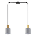 Homelighting Adept Tube SE21-GM-4-BL2-SH2 - Moderne Pendelleuchte für stilvolle Beleuchtung