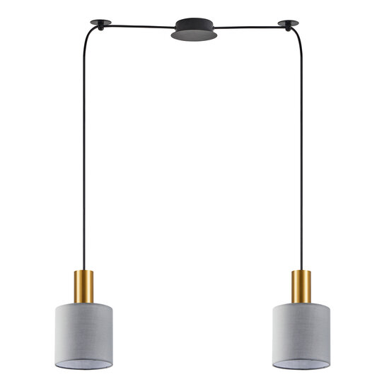 Homelighting Adept Tube SE21-GM-4-BL2-SH2 - Modern pendant lamp for stylish lighting