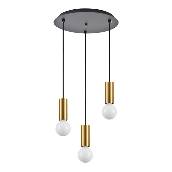 Homelighting Adept Tube SE21-GM-4-3BL-SH3 - Modern pendant lamp for stylish lighting