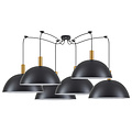 Homelighting Adept Tube SE21-GM-4-BL6-MS50 - Stijlvolle industriële hanglamp