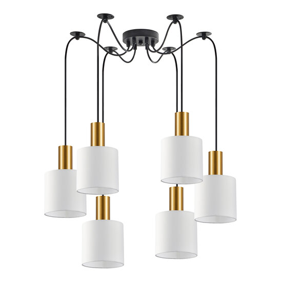 Homelighting Adept Tube SE21-GM-4-BL6-SH1 - Modern pendant lamp for stylish lighting