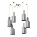 Homelighting Adept Tube SE21-NM-4-GL1-NM6 - Moderne hanglamp voor sfeervolle verlichting