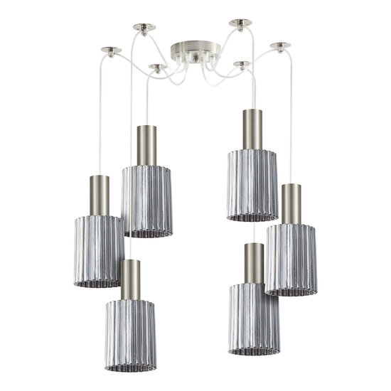 Homelighting Adept Tube SE21-NM-4-GL1-NM6 - Suspension moderne pour un éclairage élégant