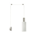 Homelighting Adept Tube SE21-NM-4-NM1W-GL3 - Lámpara de pared moderna para una iluminación elegante