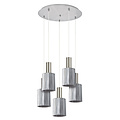 Homelighting Adept Tube SE21-NM-4-GL1-5NM - Lámpara colgante moderna para una iluminación elegante