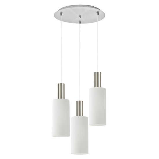 Homelighting Adept Tube SE21-NM-4-3NM-GL3 - Lámpara colgante moderna para una iluminación elegante