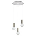 Homelighting Adept Flex SE21-NM-4-3BL-MS123 - Lámpara colgante moderna para una iluminación elegante
