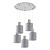 Homelighting Adept Tube SE21-NM-4-5NM-SH2