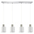 Homelighting Adept Tube SE21-NM-4-4NM-SH1