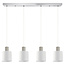 Homelighting Adept Tube SE21-NM-4-4NM-SH1 - Suspension moderne pour un éclairage élégant