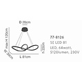 Homelighting Malbera SE LED 80 - Moderne Pendelleuchte für stilvolle Beleuchtung