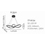 Homelighting Malbera SE LED 80 - Moderne hanglamp voor sfeervolle verlichting