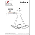 Homelighting Malbera SE LED 80 - Moderne Pendelleuchte für stilvolle Beleuchtung