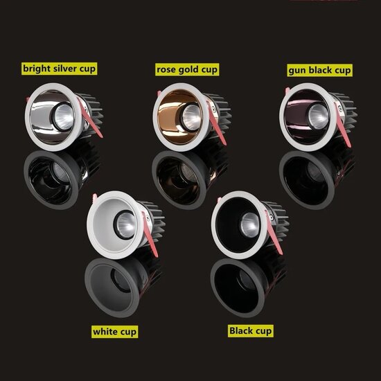 Homelighting Cielo SE-SP-DL-R-WH - Ideal recessed spot for industrial spaces