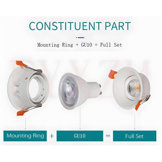 Homelighting Cargo SE-SP-DL-R-WH - Perfect recessed spotlight for any space