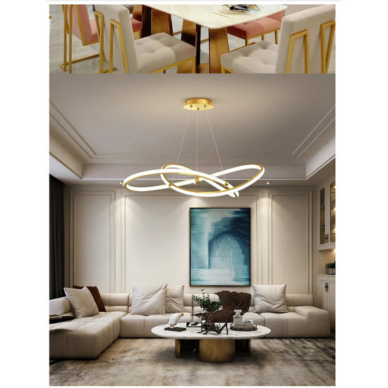Homelighting Anita SE LED 60 - Moderne hanglamp met geheugenfunctie