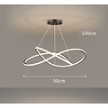 Homelighting Anita SE LED 60 - Lámpara colgante moderna con función de memoria