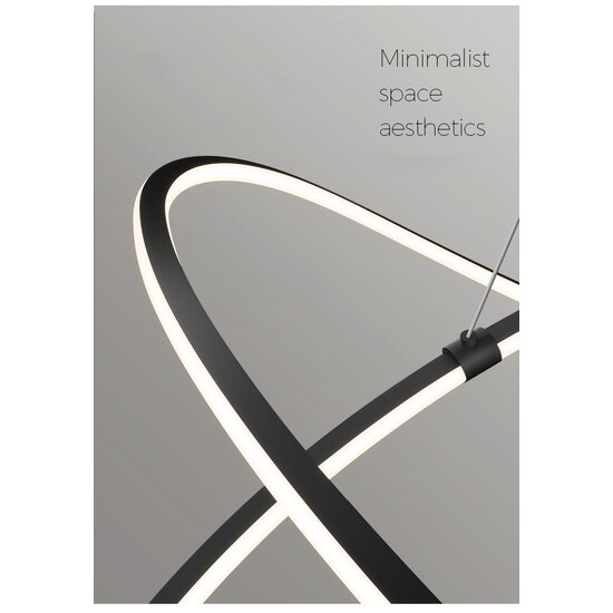 Homelighting Anita SE LED 60 - Moderne hanglamp met 3CCT geheugenfunctie