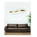 Homelighting Xenic M6614-SR - Lámpara colgante dorada para una atmósfera elegante