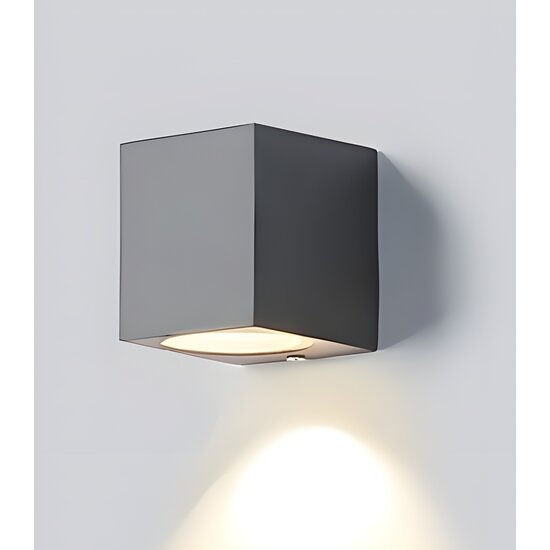 Homelighting Cuadro Down SE-WL-S1-DG - Moderne wandlamp voor buiten