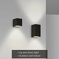 Homelighting Cuadro Down SE-WL-S1-DG - Modern outdoor wall lamp