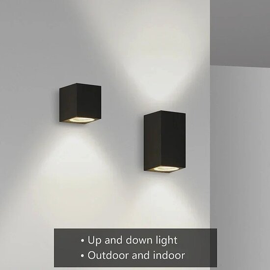 Homelighting Cuadro Down SE-WL-S1-DG - Applique murale moderne pour l'extérieur