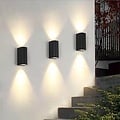 Homelighting Cuadro Down SE-WL-S1-DG - Modern outdoor wall lamp