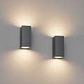 Homelighting Cuadro Down SE-WL-S1-DG - Modern outdoor wall lamp