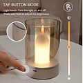 Homelighting Yuri SE LED 13 - Lámpara de mesa recargable moderna para una iluminación elegante