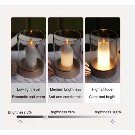 Homelighting Yuri SE LED 13 - Moderne wiederaufladbare Tischlampe für stilvolle Beleuchtung