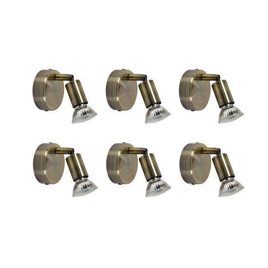 Homelighting Saba Packet SE 140-BR1 - Applique ajustable pour intérieurs modernes