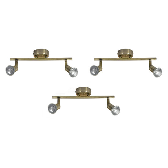 Homelighting Saba Packet SE 140-BR2 - Verstelbare wandlamp voor moderne interieurs