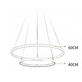 Homelighting Stelina SE LED 60 60-40cm 47W - Diseño moderno para una iluminación elegante